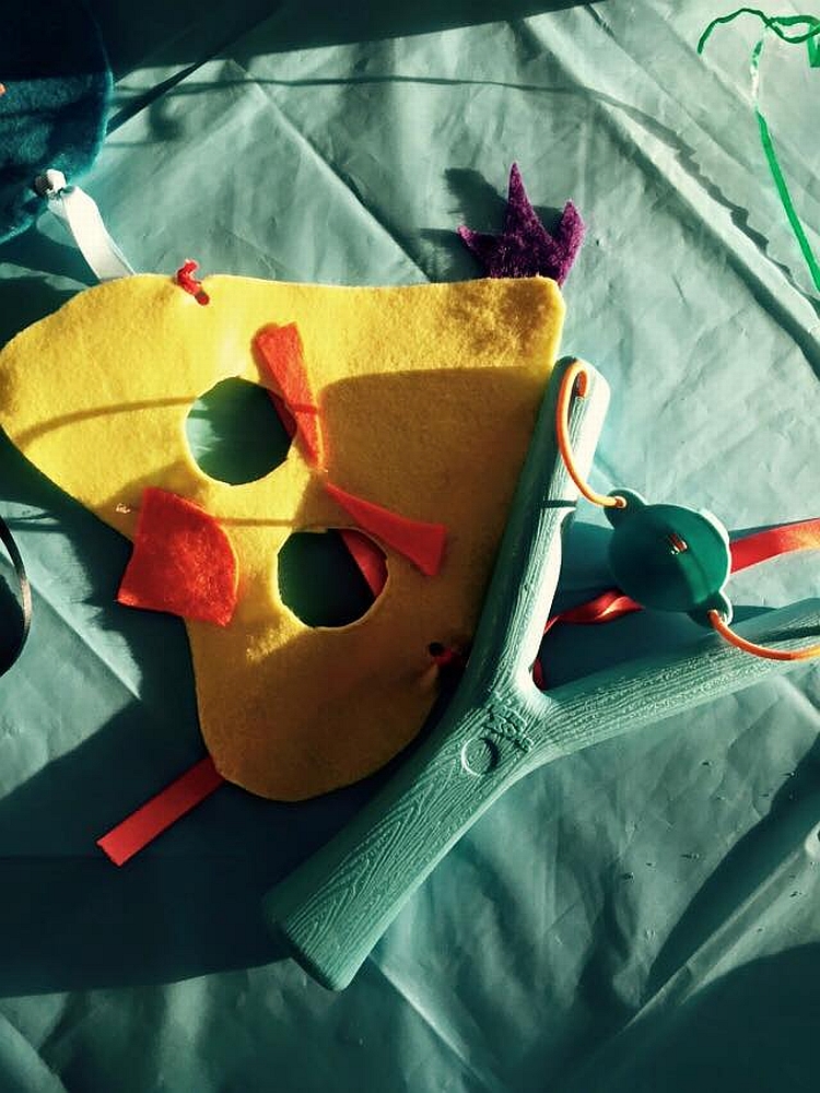 maska angry birds - ergastiri paidikis texnis